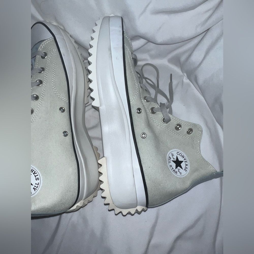 Converse Split run star hike hi top spike sole chucks 13 NWOB - Picture 4 of 6